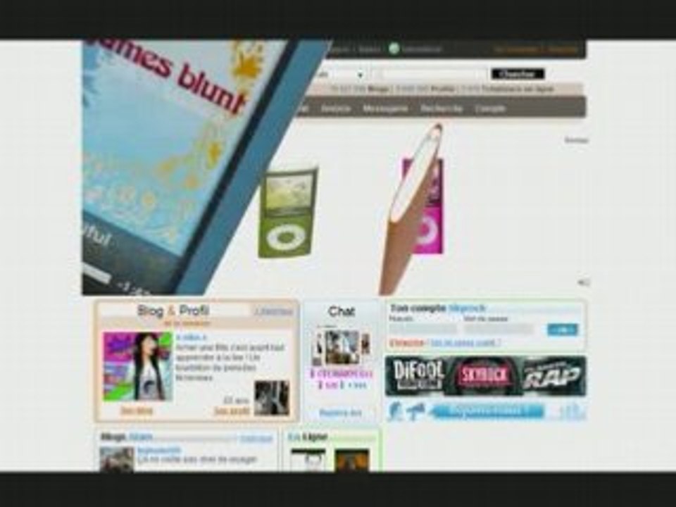 Apple sur Skyrock