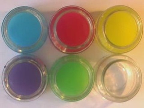 Couleurs primaires et secondaires (Synthèse soustractive).