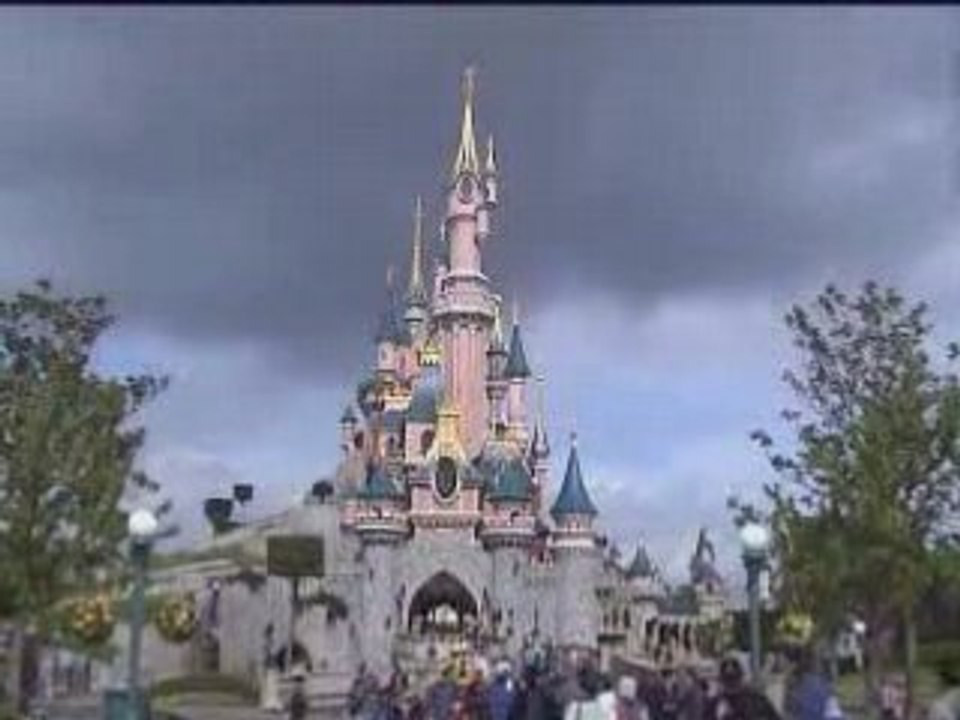 Château Disney, interieur et exterieur