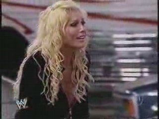 Big Show Tips Over Torrie's Car