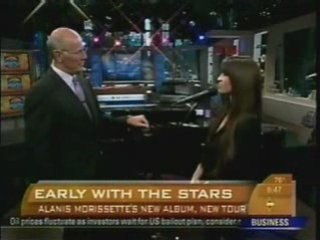 Alanis Morissette on The Early Show "Not As We" + "Thank U"