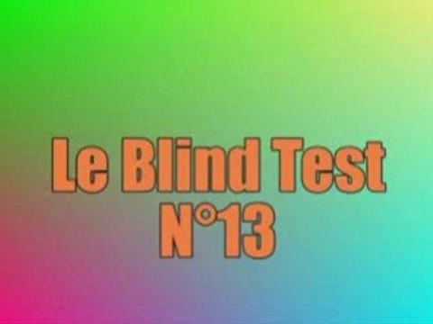 Blind test N°13 (musique de film)