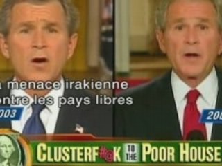 Discours de Bush sur l'Irak et la crise financière