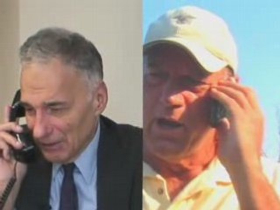 The Obama Girl and Ralph Nader Show!