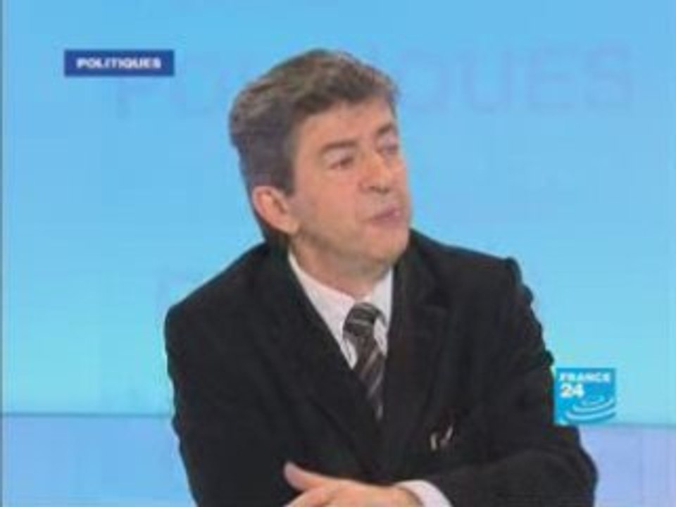 Jean-Luc Mélenchon invité de France 24 le 25/09/2008 (2)