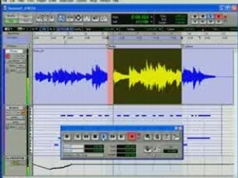 Pro tools ProTools 7  Punching In and Out