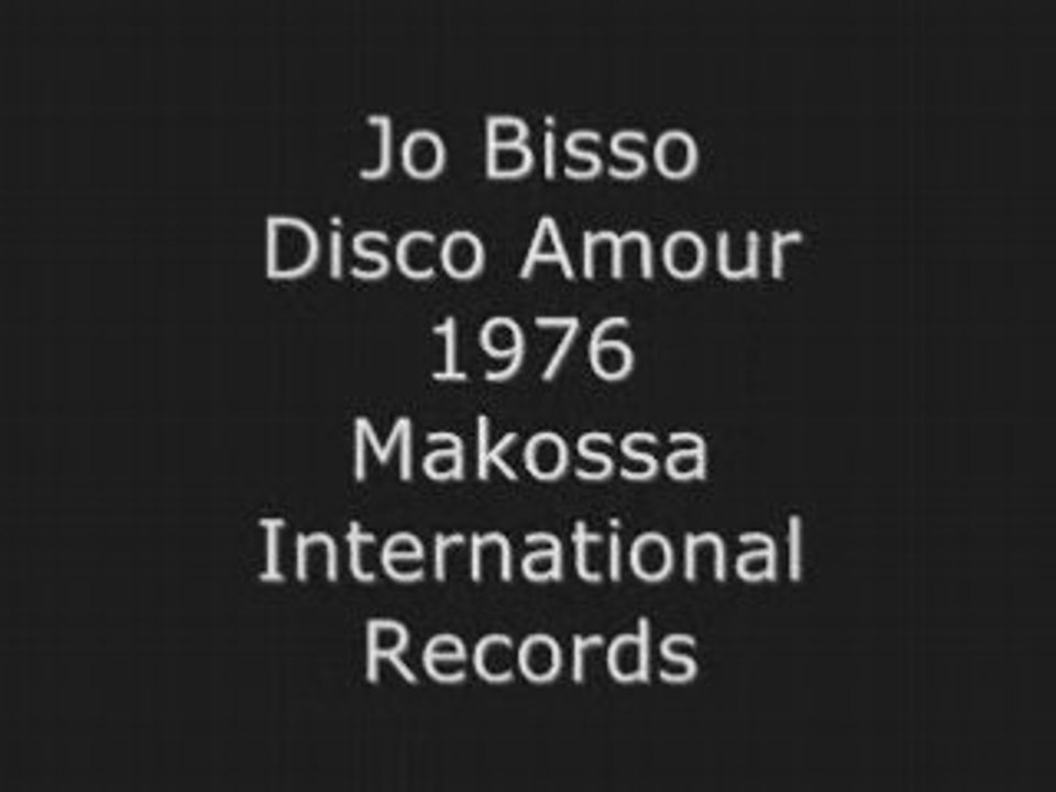 Jo Bisso - Disco Amour