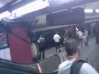 New York City subway jazzman