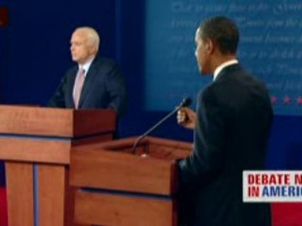 Extrait premier débat entre Mc Cain et Obama en V.O