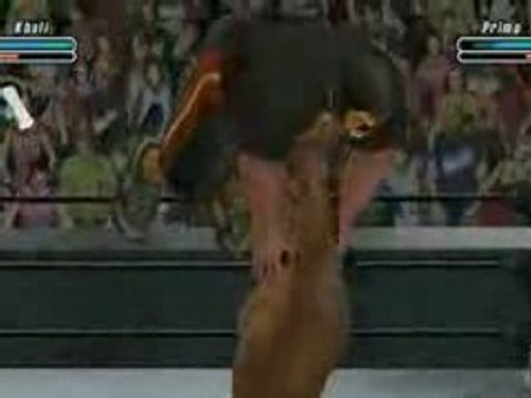 SvR 2009 Countdown: The Great Khali Entrance (Wii)