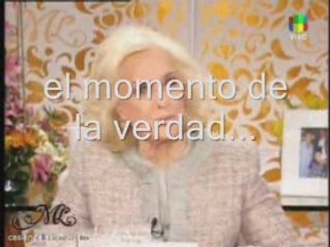 Lali y pitt - almorzando con mirtha legrand