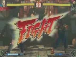 STREET FIGHTER 4 - Abel VS Gouki
