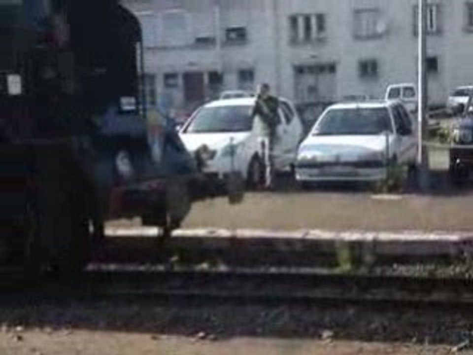 Arrivée à Mulhouse de la 241P17 du Creusot