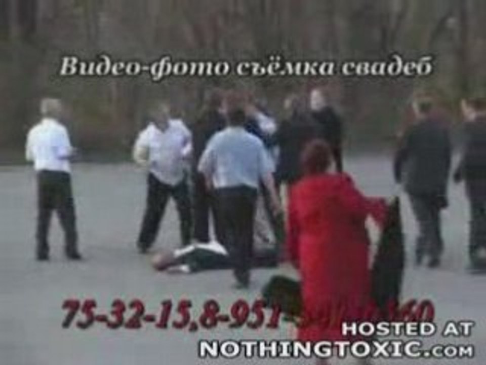 Baston dans un mariage