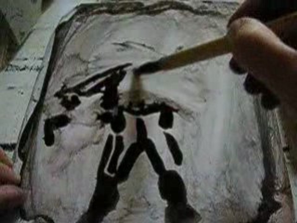 Dessins impermanents: le duel