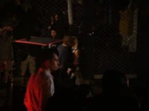 Gossip girl set nate and jenny kiss scene