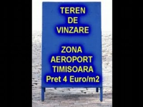 Imobiliare Teren zona Aeroport Timisoara | Imobiliare Timis
