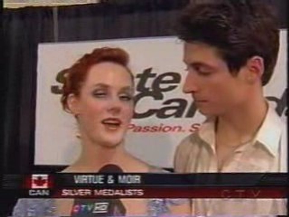 Tessa Virtue & Scott Moir - 2006 Skate Canada Itw after FD