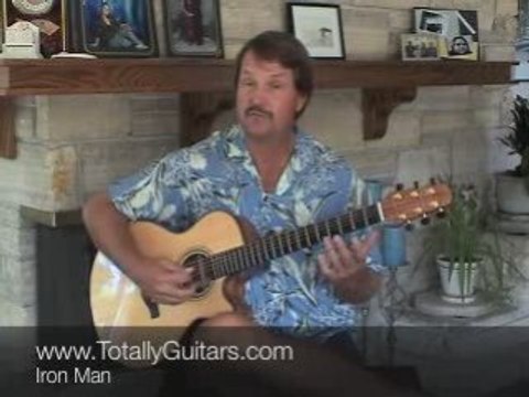 Guitar Lesson- Iron Man - Black Sabbath, Ozzy Osbourne