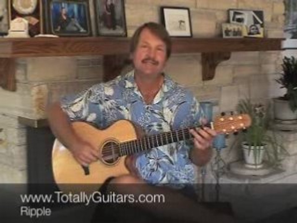Guitar Lesson- Ripple - Grateful Dead, Jerry Garcia