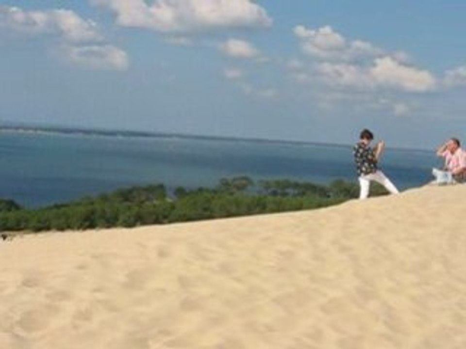 la dune du Pilat en automne