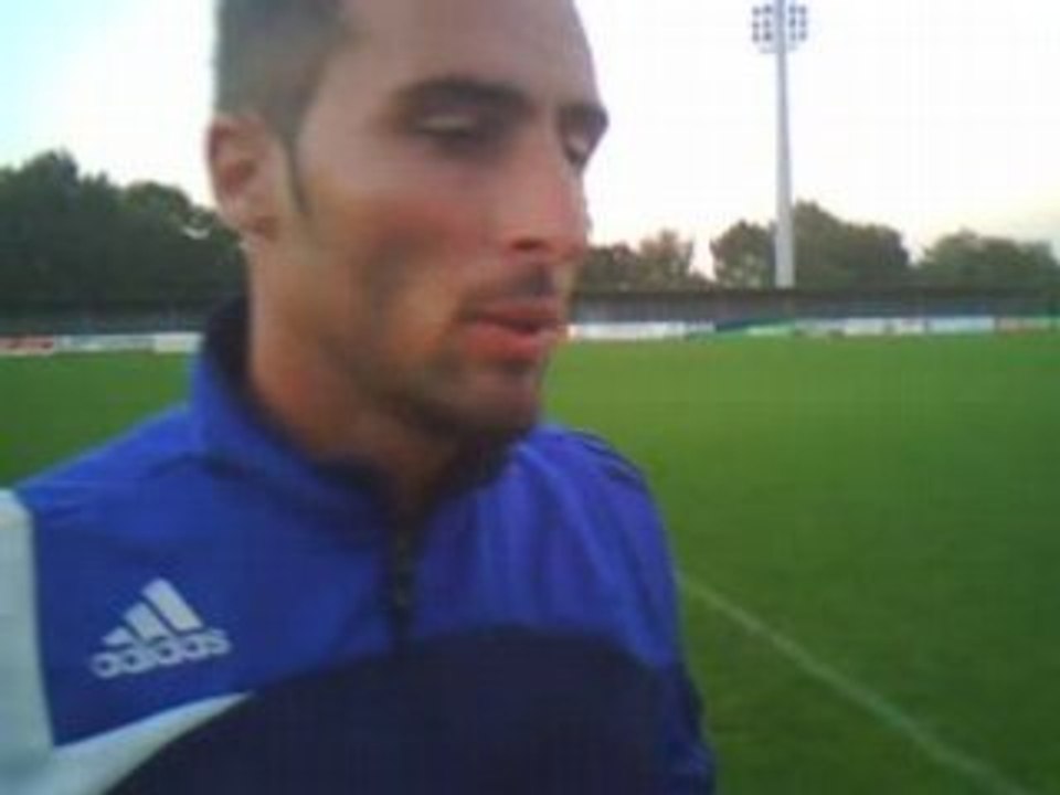 Interview T. Ludéna après USM Carquefou