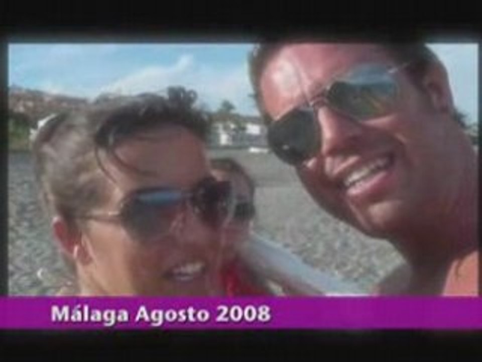 Estepona Yo en la playa con Sara y Patricia Agosto 2008