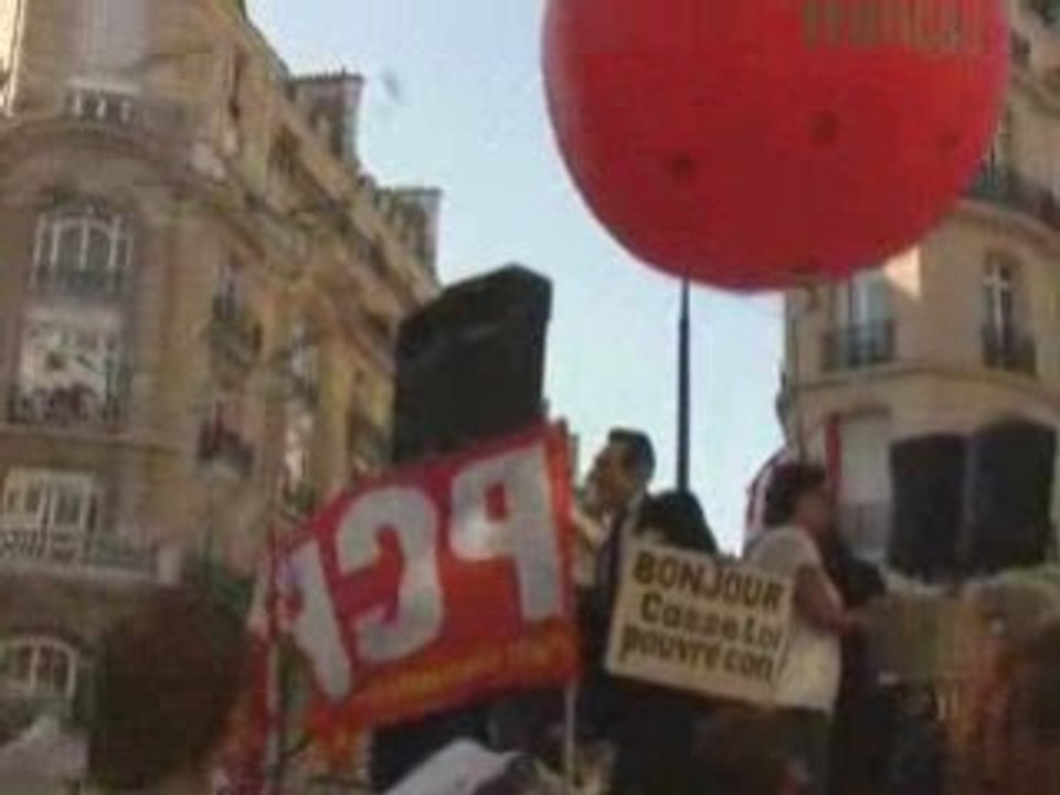 marchons du Medef à l'Elysée le 27 09 2008