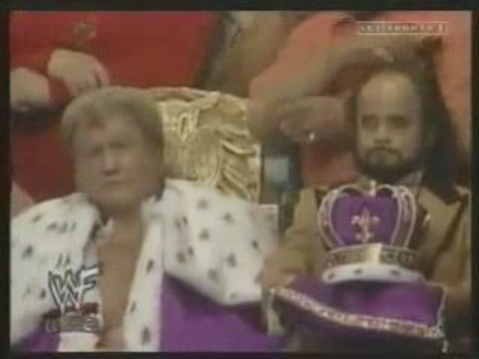 Bobby Heenan crowns Harley Race the King of Wrestling