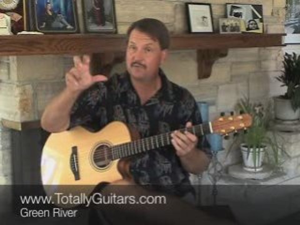Guitar Lesson- Green River - CCR - John Fogerty