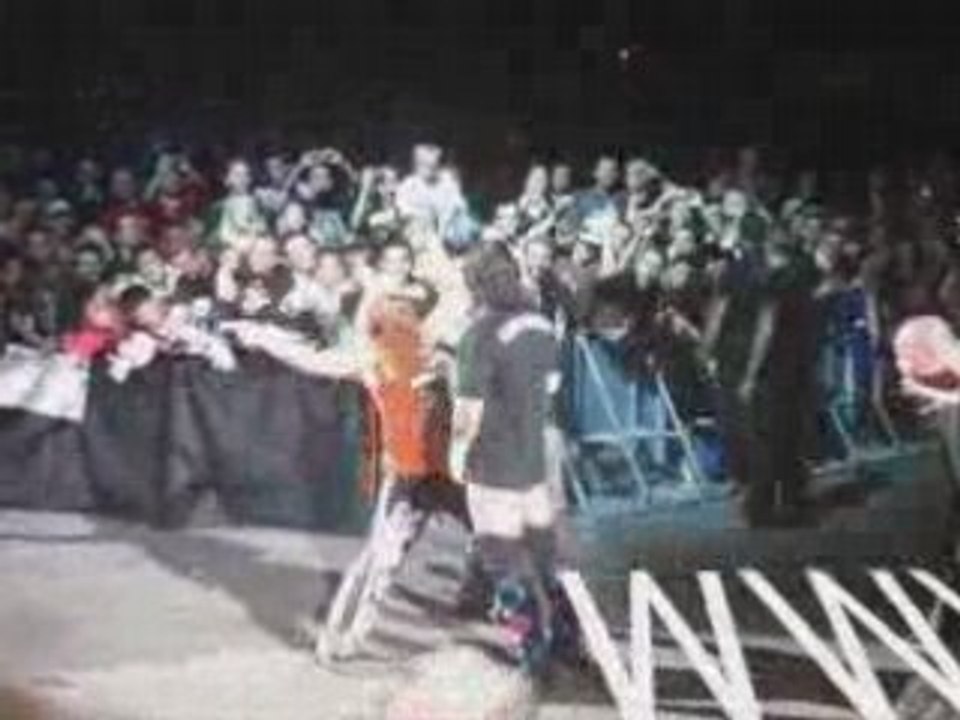 Shawn Michaels et CM Punk au WWE Raw tour de Paris bercy