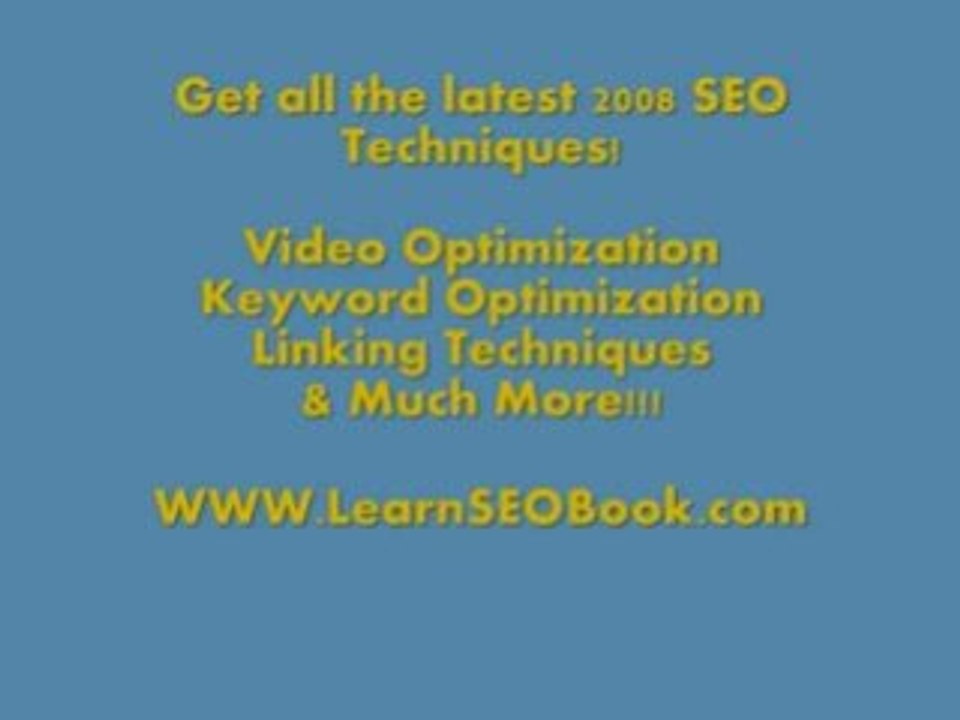 SEO Tips will help you get good keywords. Learn SEO