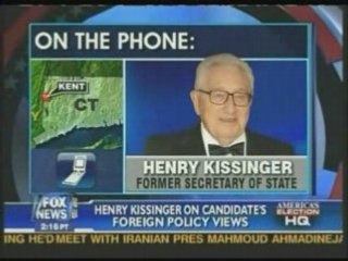 Kissinger refutes Obama's Statements