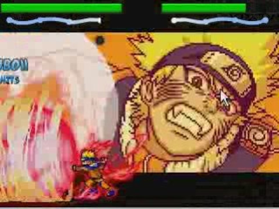 Naruto kyubi jeux video