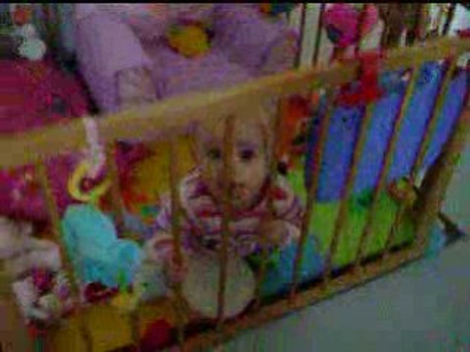 Je me mets debout toute seule, fin septembre 08