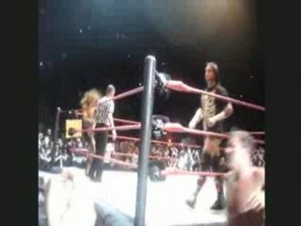 Raw Live Bercy 2008 - Arrivé de Shawn Michaels sur le ring