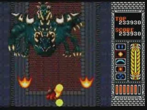 ELEMENTAL MASTER STAGE 7 ET FIN SEGA MEGADRIVE STEFGAMERS