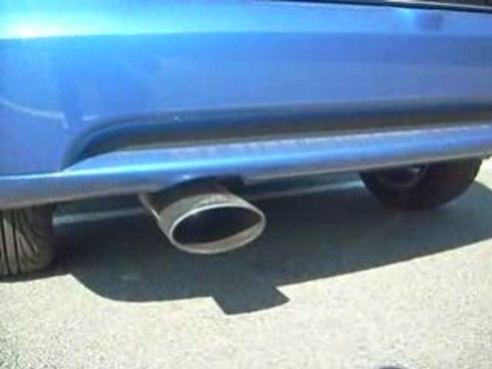 Silencieux Sebring sur Astra Bertone 1.8 16V - 2