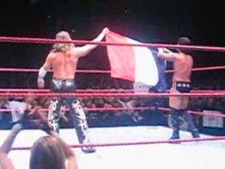 SHAWN MICHAELS ET CM PUNK CELEBRENT LA FRANCE !!!