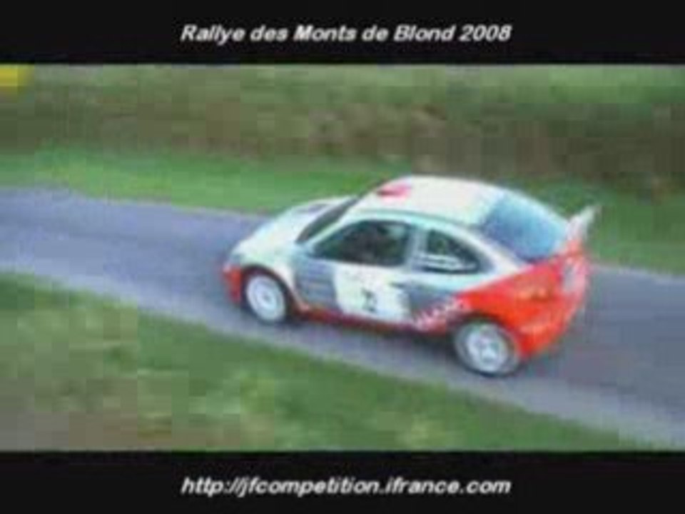 Rallye des Monts de Blond 2008