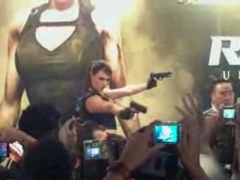 Festival du jeux vidéo, lara croft Alison Carroll