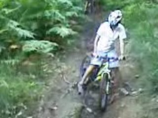 Descente en velo toujours aussi dur