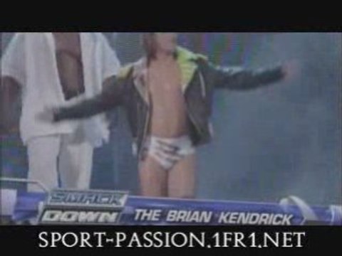 Smackdown Triple H Jeff Hardy vs MVP Brian Kendrick Part1