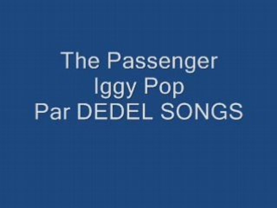 The Passenger (cover) par Dedel Songs