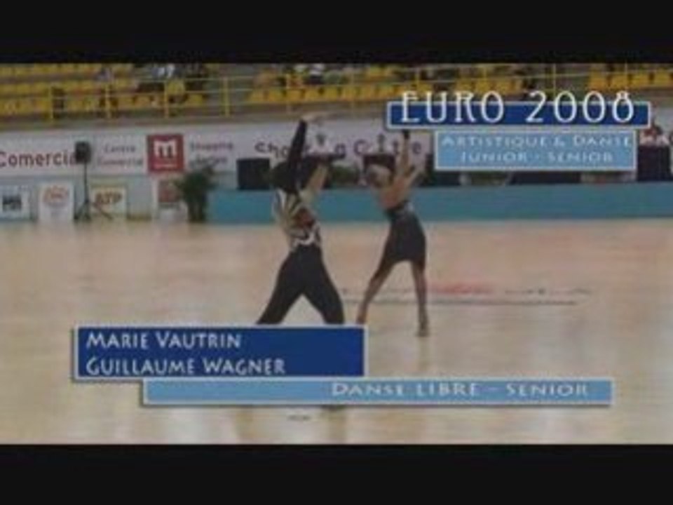 ROLLER ARTISTIQUE - CHAMPIONNAT D'EUROPE 2008 -  LIBRE DANSE SENIOR