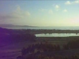 Puesta de Sol playas blancas  el tabo chile