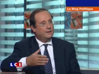 28 septembre : François Hollande à "Le blog politique" LCI
