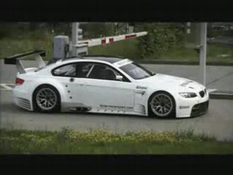 BMW M3 racing version -- roll-out