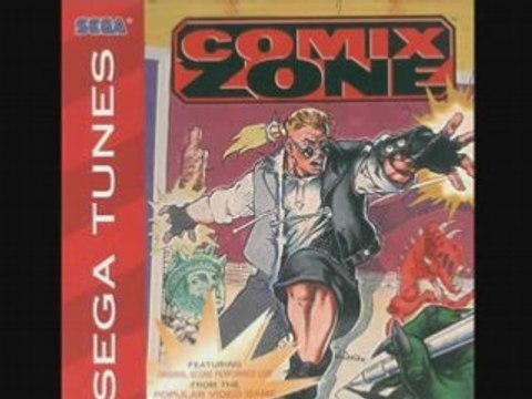 COMIX ZONE MUSIQUE SEGA MEGADRIVE STEGAMERS