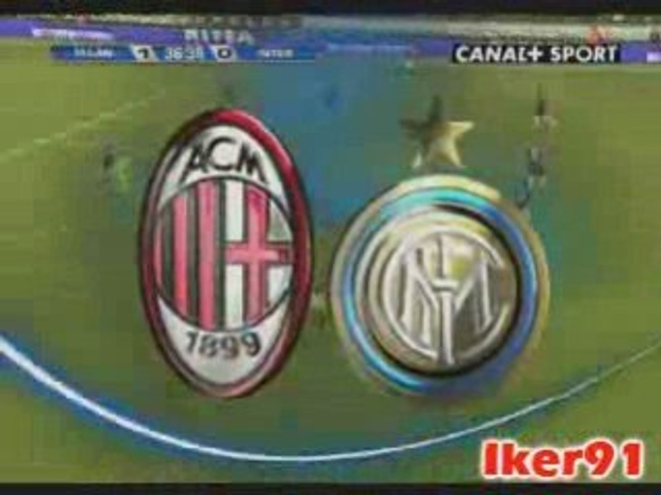 Ronaldinho 0-1 Milan AC Inter-Milan